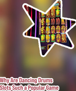 Dancing drum slot machine