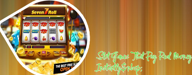 Slot games that win real money